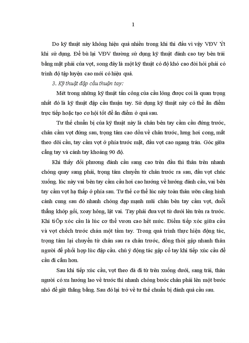 image for page Ứng dụng các bài tập nâng cao hiệu quả kỹ thuật tấn công trong đánh đơn cho nam VĐV cầu lông lứa tuổi 14-15 tỉnh Thái Nguyên
