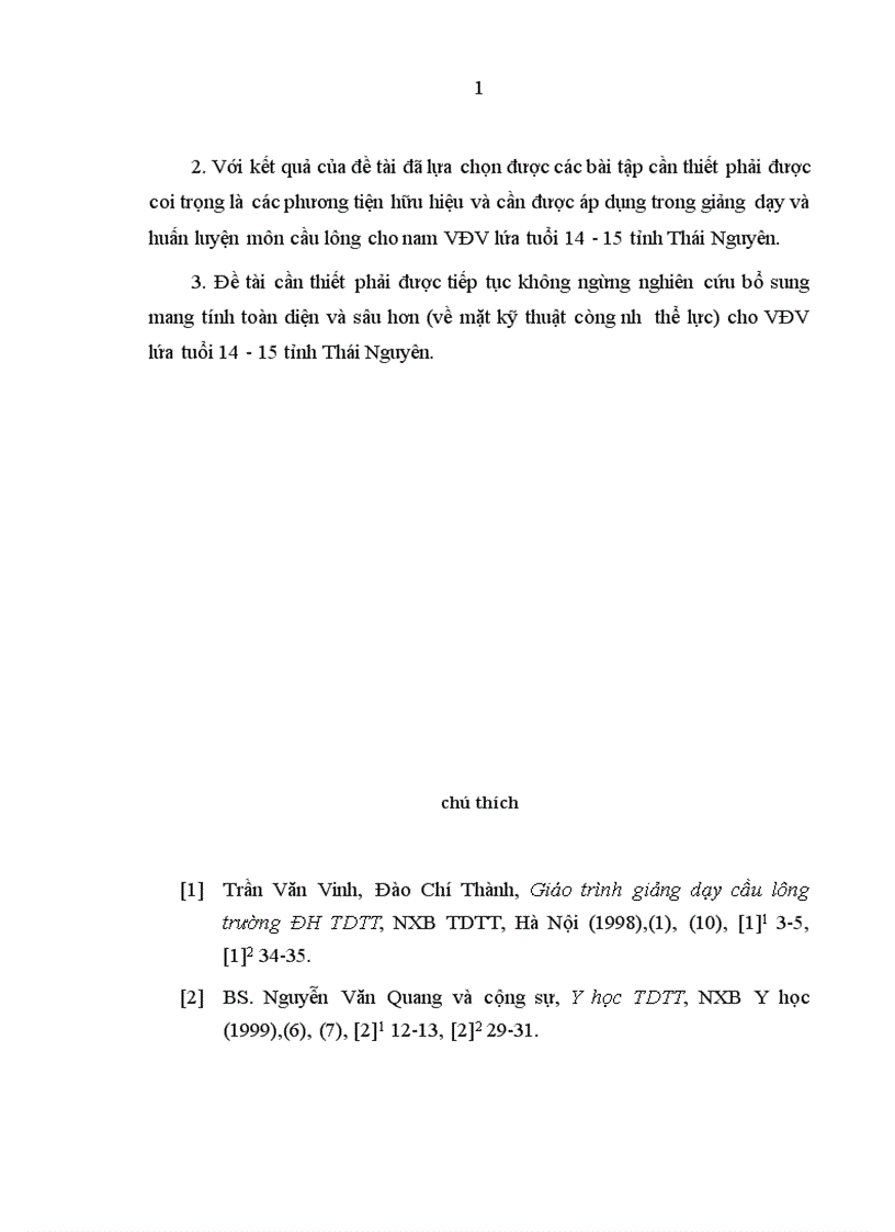 image for page Ứng dụng các bài tập nâng cao hiệu quả kỹ thuật tấn công trong đánh đơn cho nam VĐV cầu lông lứa tuổi 14-15 tỉnh Thái Nguyên