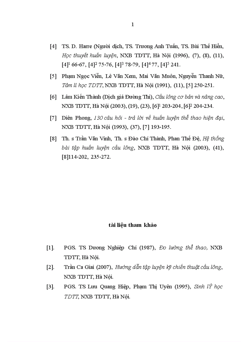 image for page Ứng dụng các bài tập nâng cao hiệu quả kỹ thuật tấn công trong đánh đơn cho nam VĐV cầu lông lứa tuổi 14-15 tỉnh Thái Nguyên