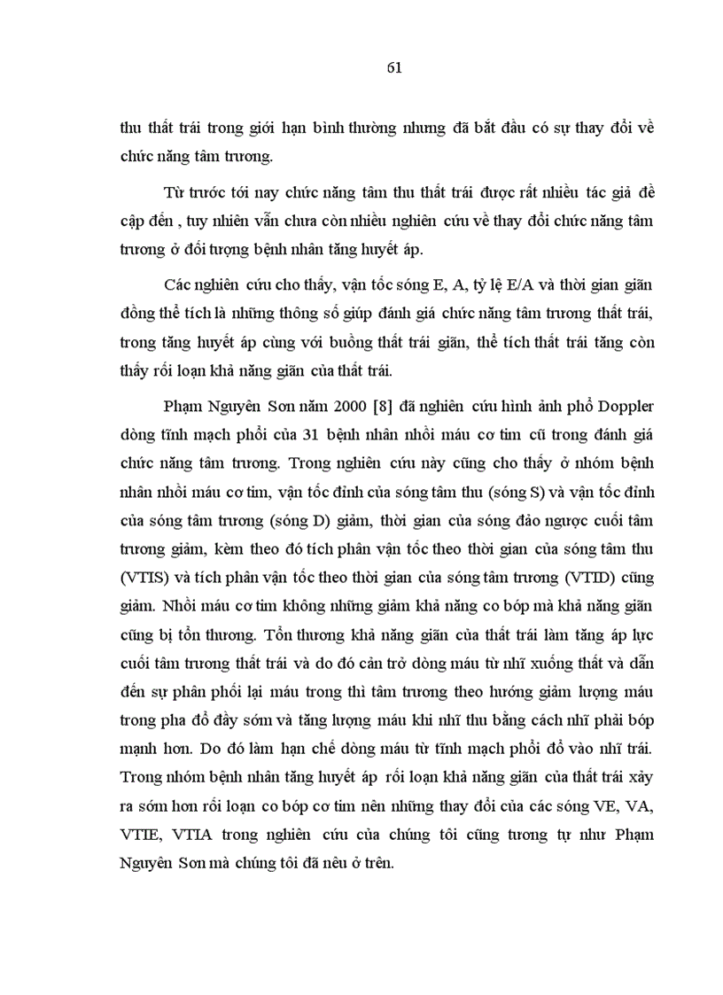 image for page Nghiên cứu chức năng thất trái bằng chỉ số Tei ở bệnh nhân tăng huyết áp