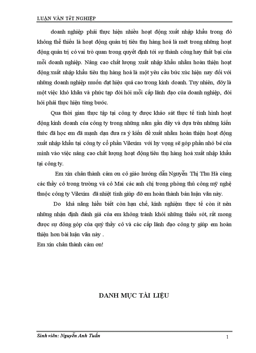 image for page Một số giải pháp nhằm hoàn thiện hoạt động xuất nhập khẩu tại công ty cổ phần xuất nhập khẩu và hợp tác đầu tư VILEXIM