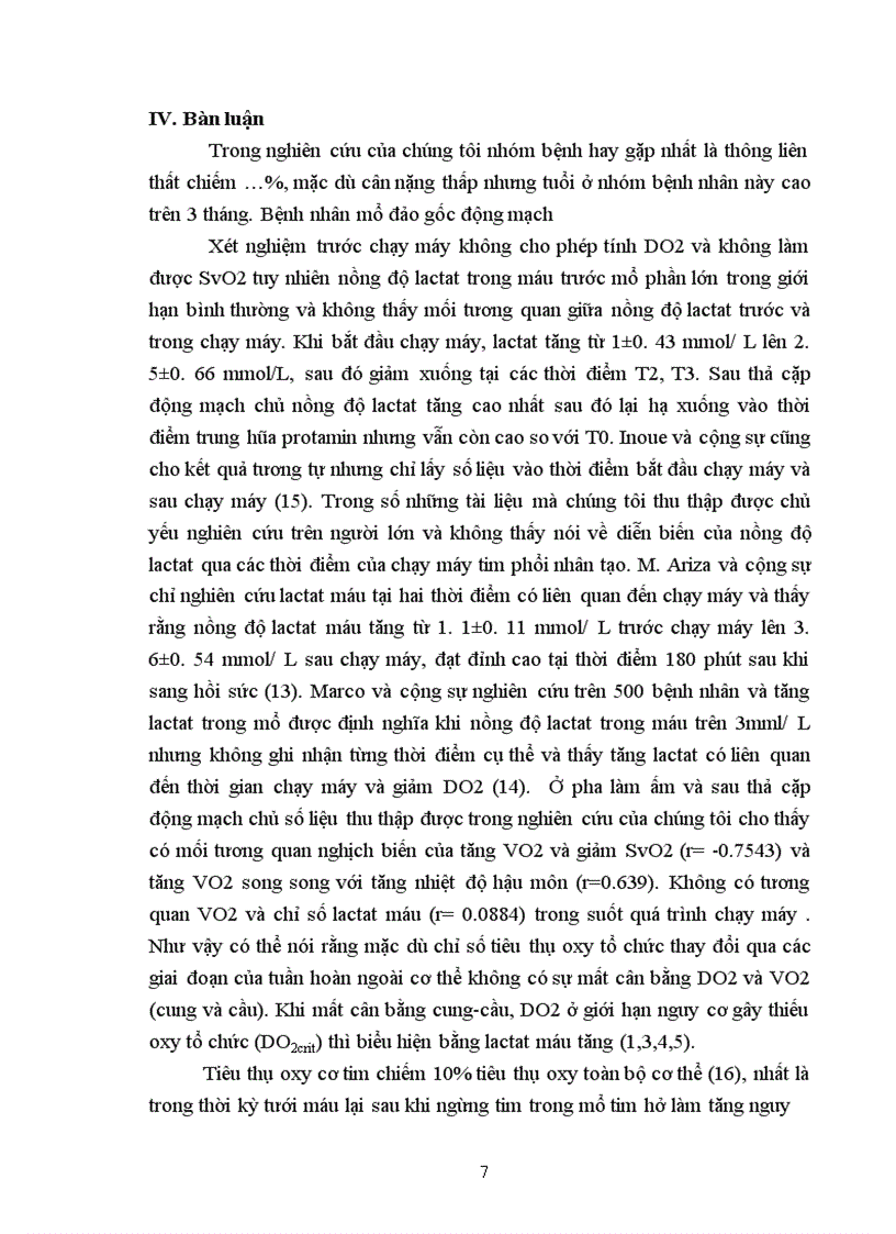 image for page Nghiên cứu sự thay đổi chỉ số Lactat trong máu và mối liên quan của nó với tiêu thụ oxy tổ chức trong tuần hoàn ngoài cơ thể ở trẻ có cân nặng ≤5kg.