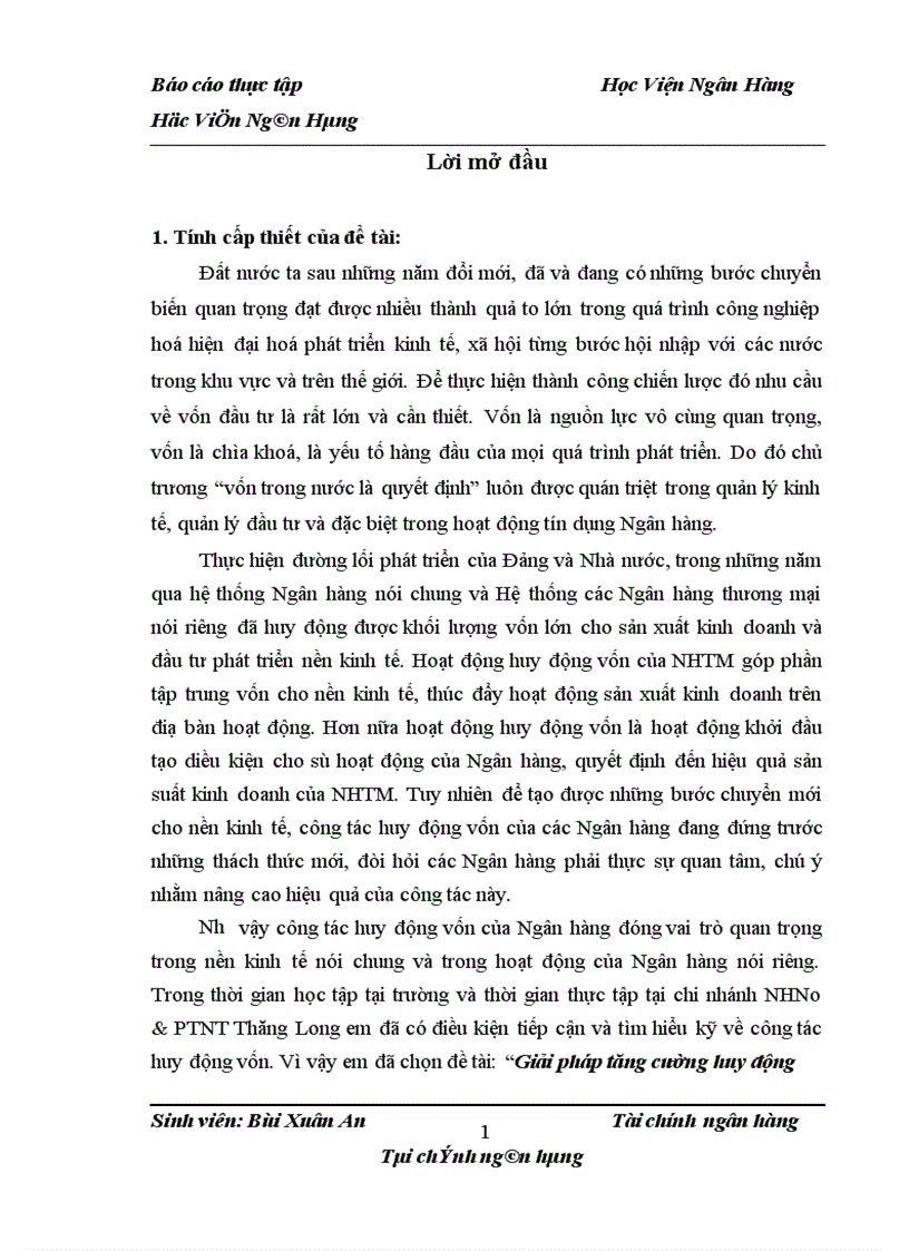 image for page Giải pháp tăng cường huy động vốn tại NHNo&PTNT Thăng Long