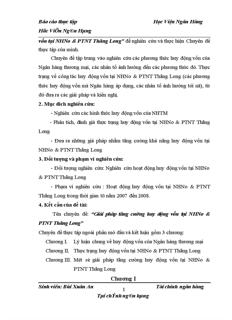 image for page Giải pháp tăng cường huy động vốn tại NHNo&PTNT Thăng Long