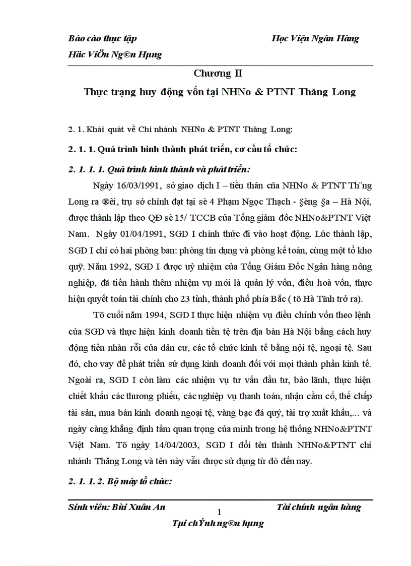 image for page Giải pháp tăng cường huy động vốn tại NHNo&PTNT Thăng Long