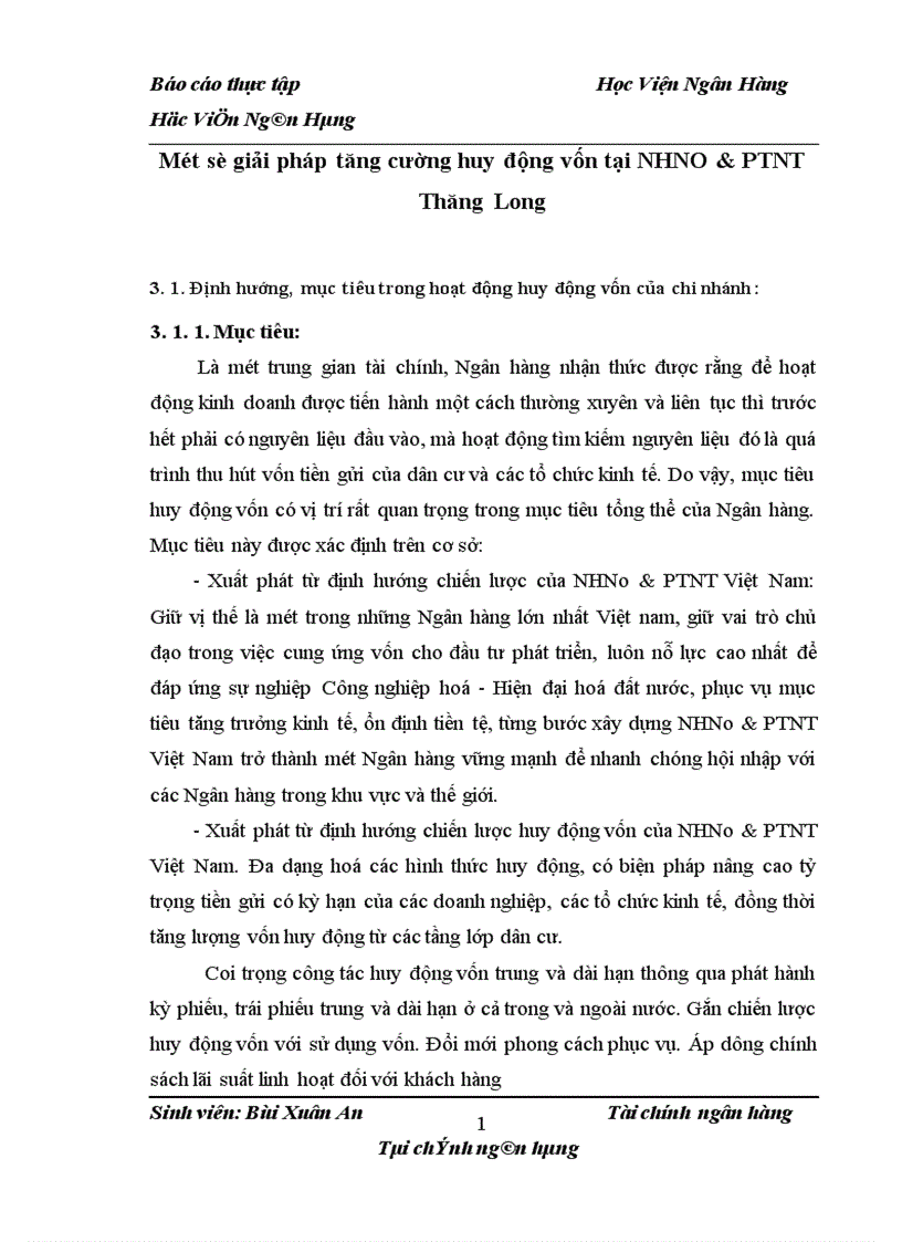 image for page Giải pháp tăng cường huy động vốn tại NHNo&PTNT Thăng Long