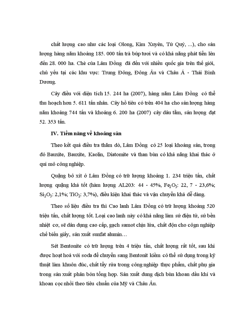 image for page Tiềm năng và thế mạnh