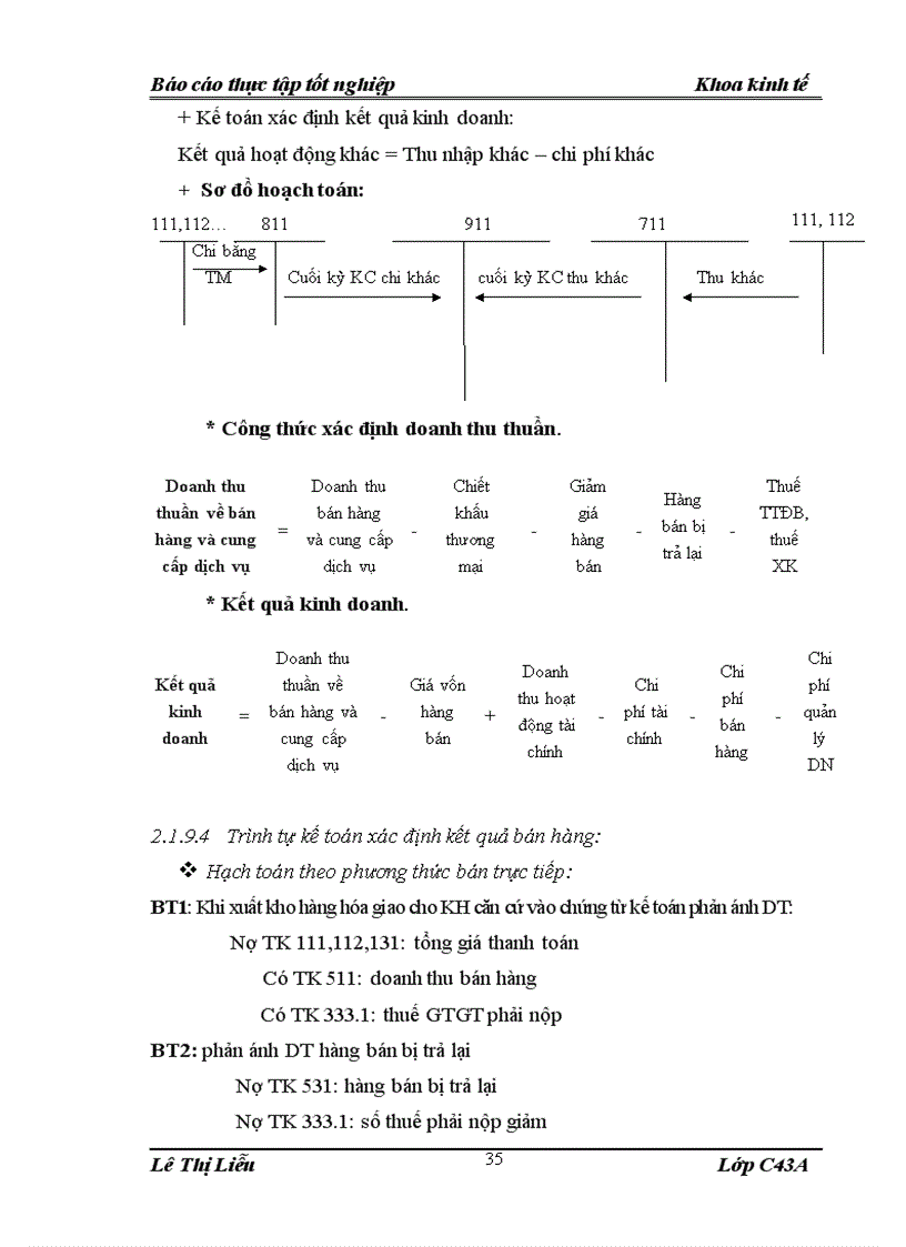 image for page Kế toán bán hàng, cung cấp dịch vụ, xác định kết quả bán hàng và thanh toán với người mua