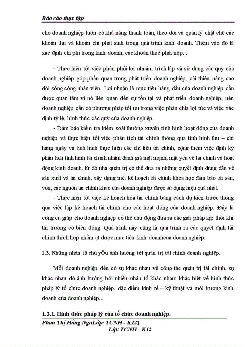 image for page Công tác quản trị tài chính ở công ty cổ phần phát triển hạ tầng Nghệ An