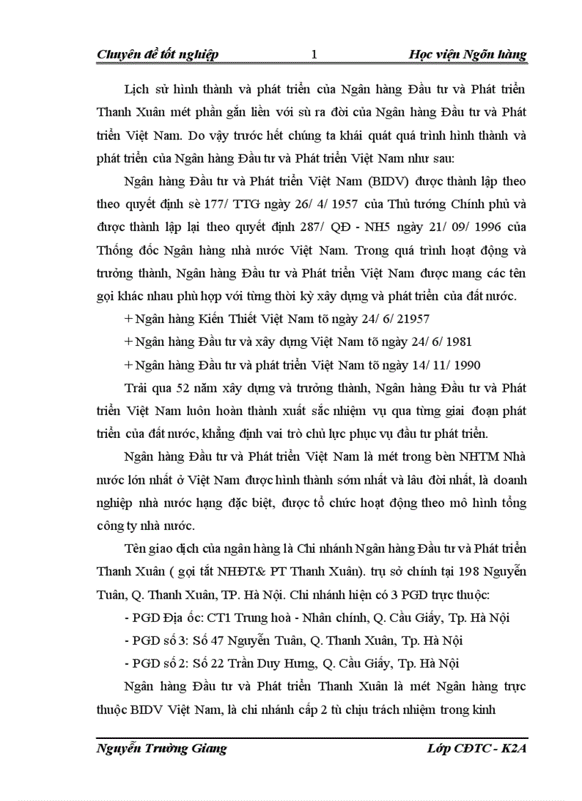 image for page Giải pháp mở rộng vốn huy động tại Chi nhánh Ngân hàng Đầu tư và Phát triển Thanh Xuân