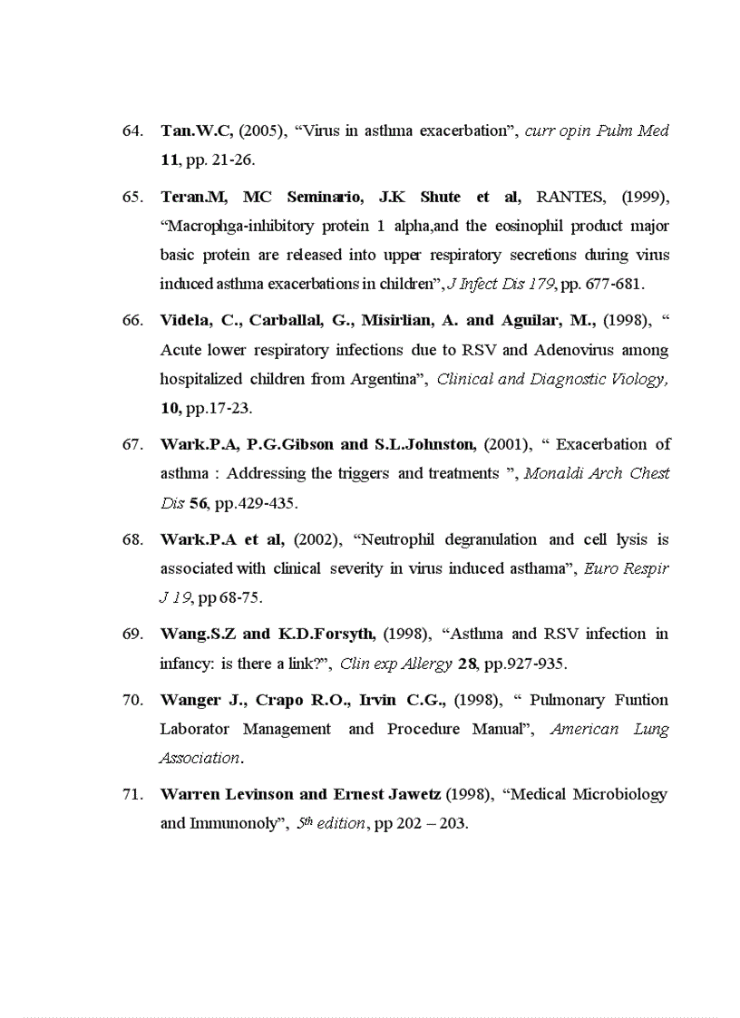 image for page Ảnh hưởng của nhiễm virut đường hô hấp với tình trạng bệnh nặng và thời gian điều trị cơn hen phế quản cấp.