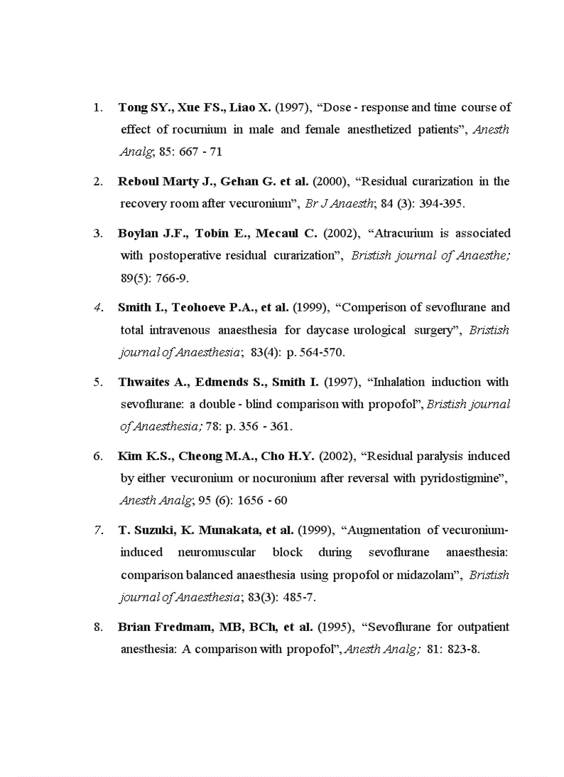 image for page Đánh giá giãn cơ tồn dư sau mổ bằng monitoring ở bệnh nhân dùng giản cơ không khử cực tác dụng dài và trung bình