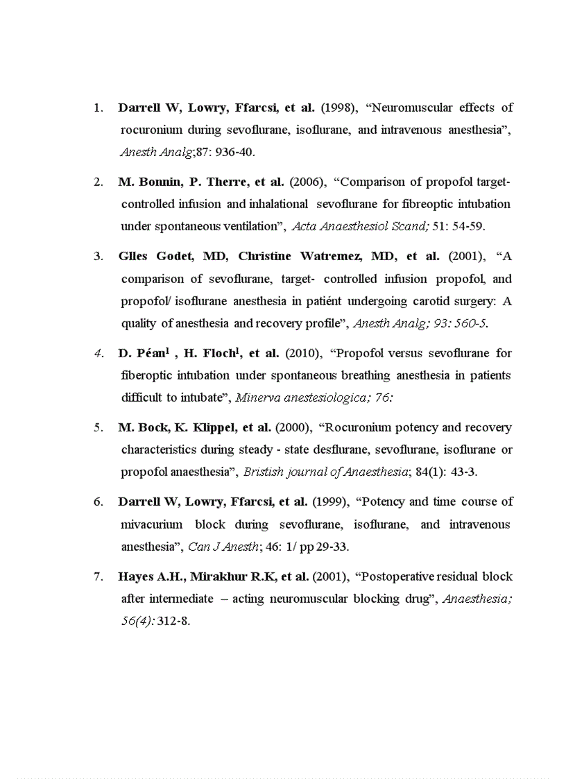 image for page Đánh giá giãn cơ tồn dư sau mổ bằng monitoring ở bệnh nhân dùng giản cơ không khử cực tác dụng dài và trung bình
