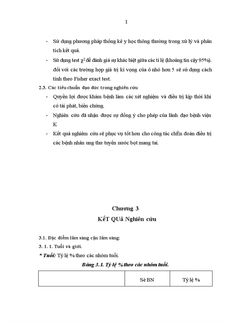 image for page Nhận xét đặc điểm lâm sàng, cận lâm sàng, và kết quả điều trị của ung thư tuyến mang tai tại bệnh viên k từ năm 2005 đến 2009