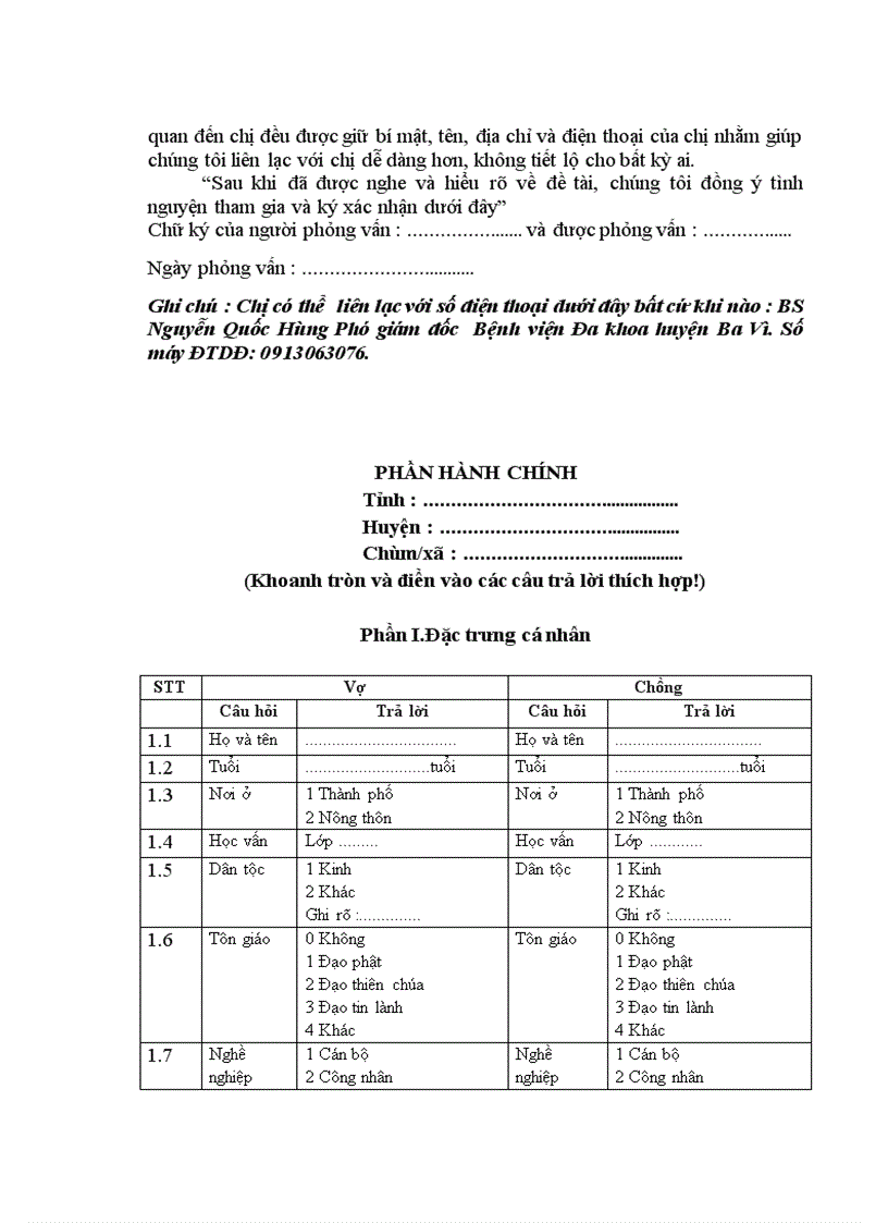 image for page Nghiên cứu tỷ lệ và một số yếu tố ảnh hưởng đến vô sinh của các cặp vợ chồng từ 18 – 49 tại địa bàn huyện Ba Vì năm 2010
