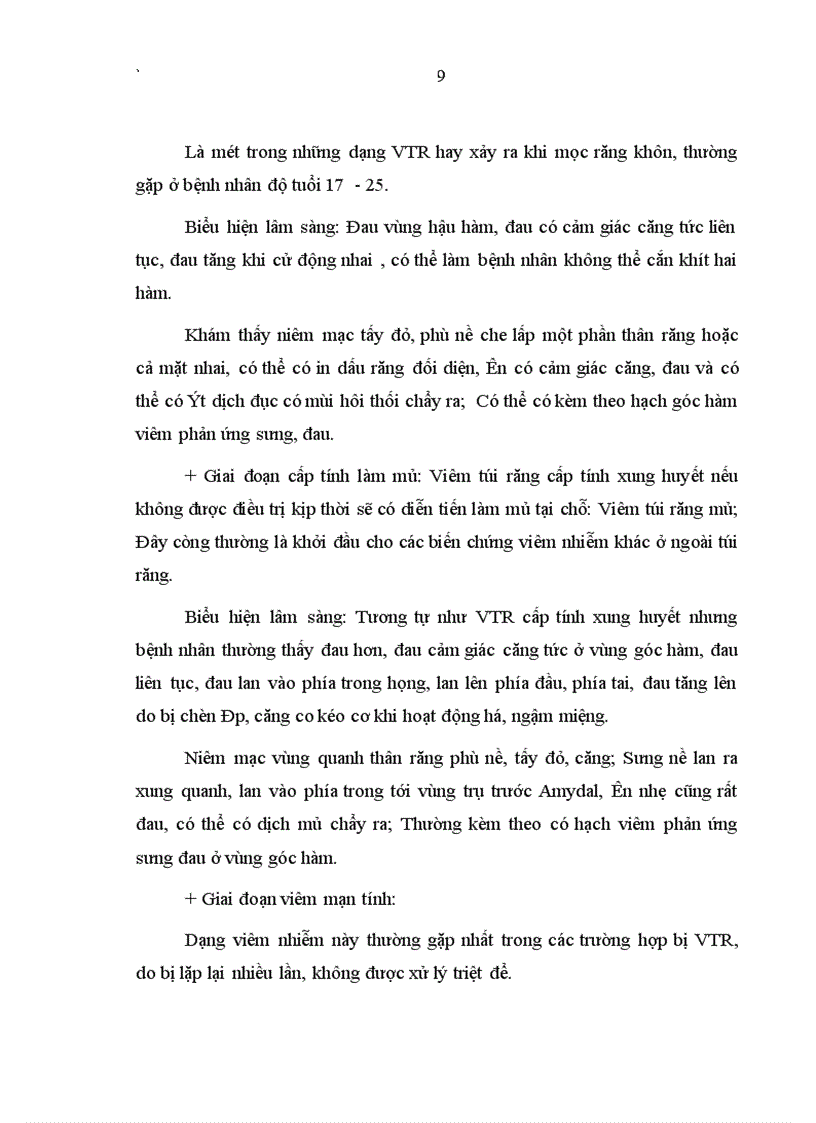 image for page Nhận xét tình trạng mọc răng và kết quả xử trí các tai biến ở bệnh nhân răng khôn hàm dưới tại Bệnh viện răng hàm mặt trung ương Hà nội