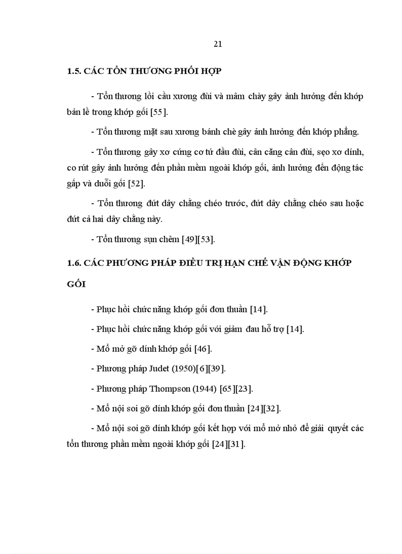 image for page Đánh giá kết quả phẫu thuật nội soi điều trị hạn chế vận động khớp gối sau chấn thương