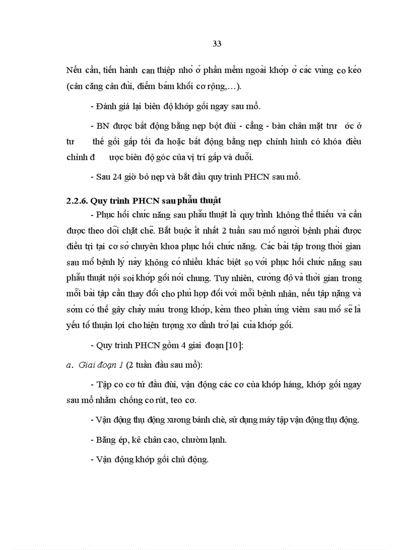 image for page Đánh giá kết quả phẫu thuật nội soi điều trị hạn chế vận động khớp gối sau chấn thương