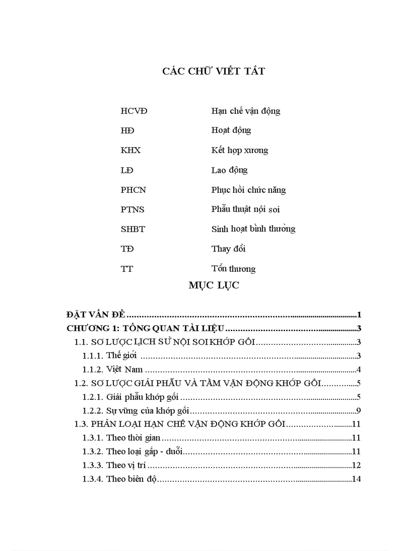 image for page Đánh giá kết quả phẫu thuật nội soi điều trị hạn chế vận động khớp gối sau chấn thương