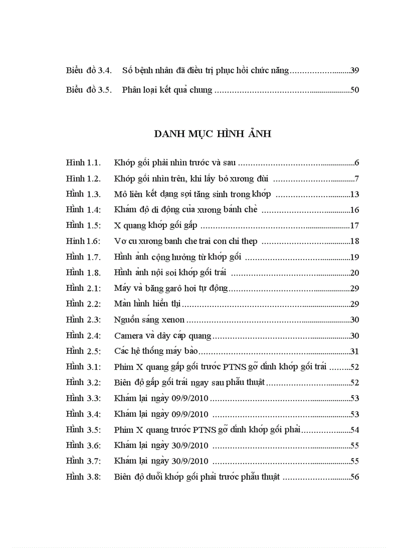 image for page Đánh giá kết quả phẫu thuật nội soi điều trị hạn chế vận động khớp gối sau chấn thương