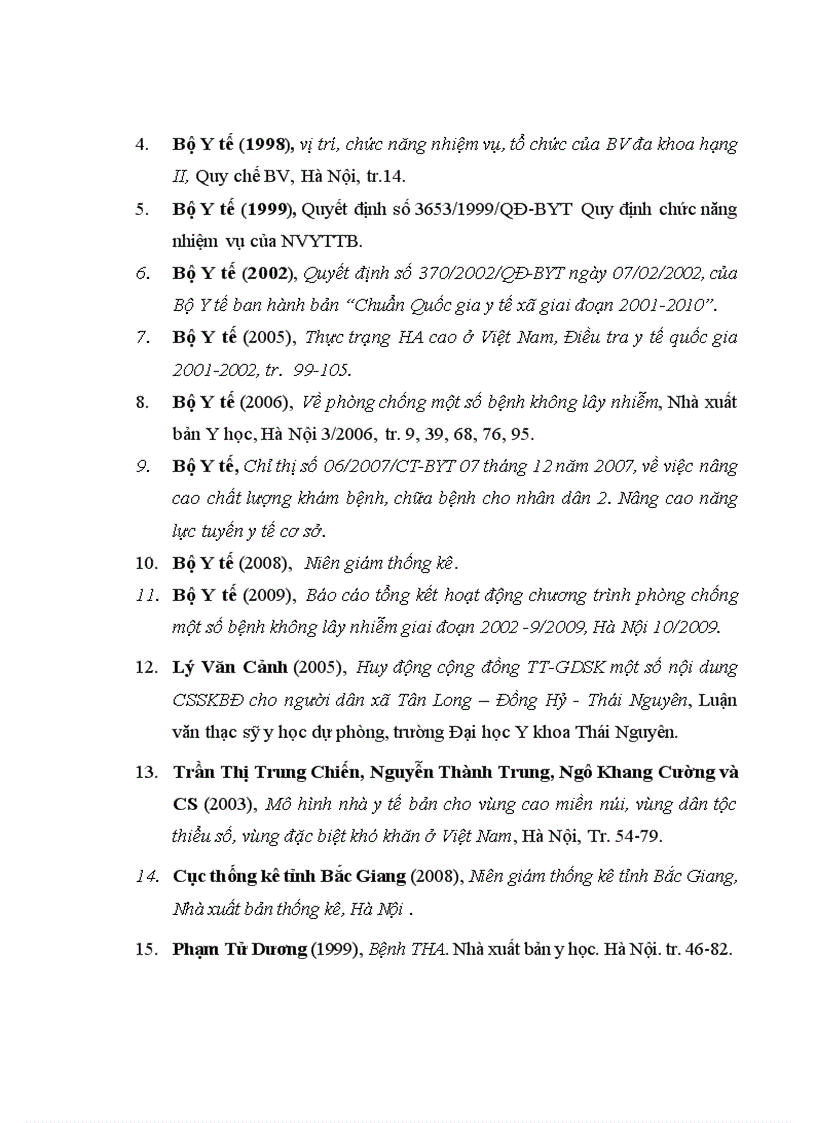 image for page Thử nghiệm mô hình quản lý và điều trị bệnh tăng huyết áp tại tuyến y tế cơ sở ở tỉnh Bắc Giang