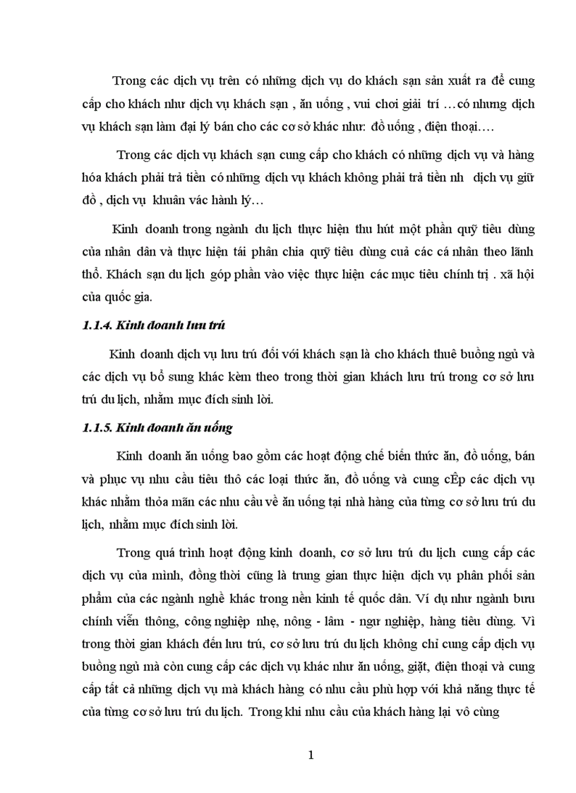 image for page Một số giải pháp nâng cao hiệu quả kinh doanh dịch vụ tại khách sạn Bảo Sơn