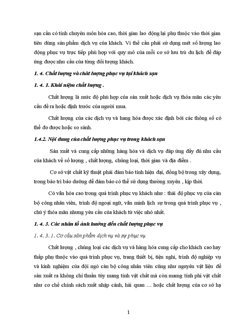 image for page Một số giải pháp nâng cao hiệu quả kinh doanh dịch vụ tại khách sạn Bảo Sơn