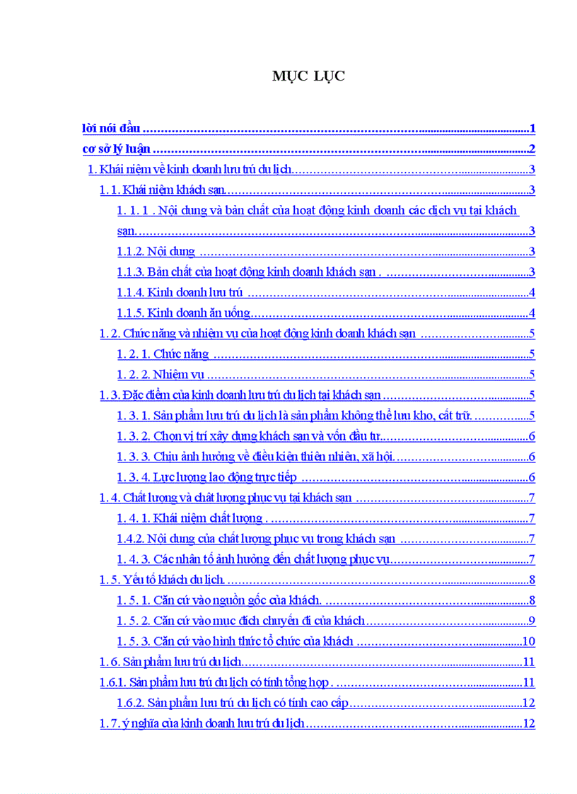 image for page Một số giải pháp nâng cao hiệu quả kinh doanh dịch vụ tại khách sạn Bảo Sơn