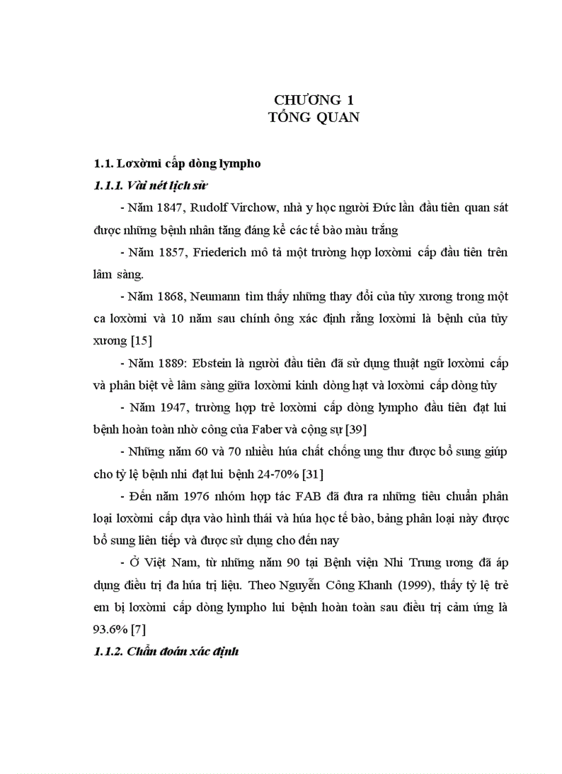 image for page Nghiên cứu tình trạng nhiễm trùng trong giai đoạn điều trị cảm ứng ở bệnh nhi lơxêmi cấp dòng lympho