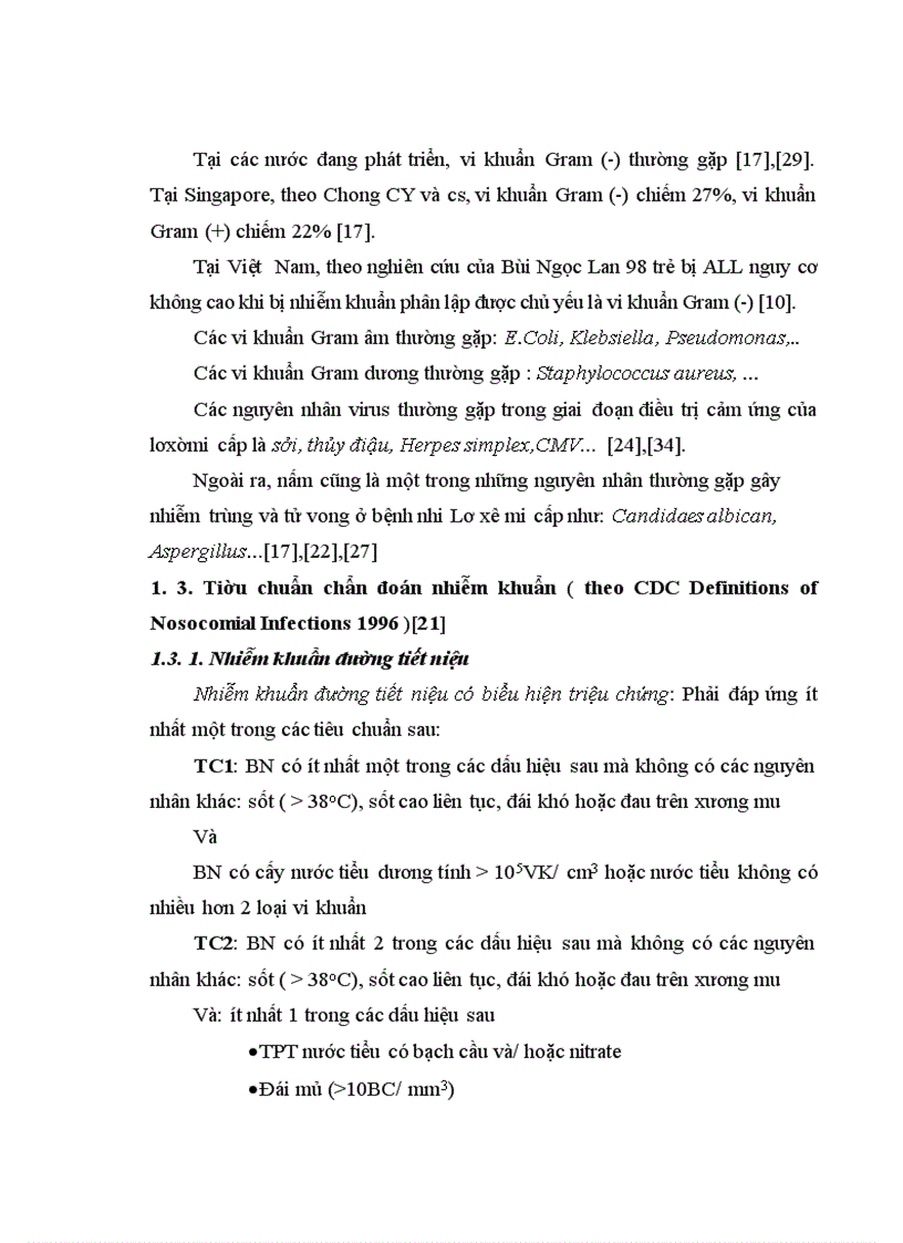 image for page Nghiên cứu tình trạng nhiễm trùng trong giai đoạn điều trị cảm ứng ở bệnh nhi lơxêmi cấp dòng lympho