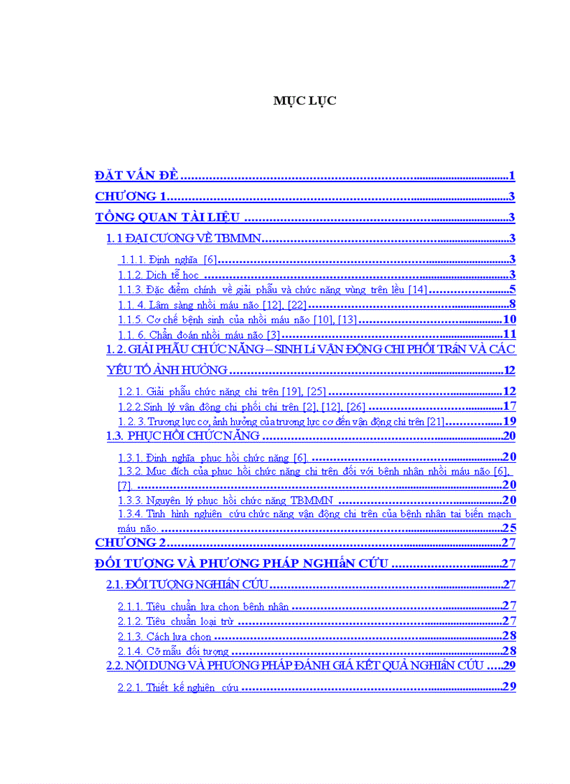 image for page Đánh giá hiệu quả phục hồi chức năng vận động chi trên ở bệnh nhân tai biến nhồi máu vùng trên lều