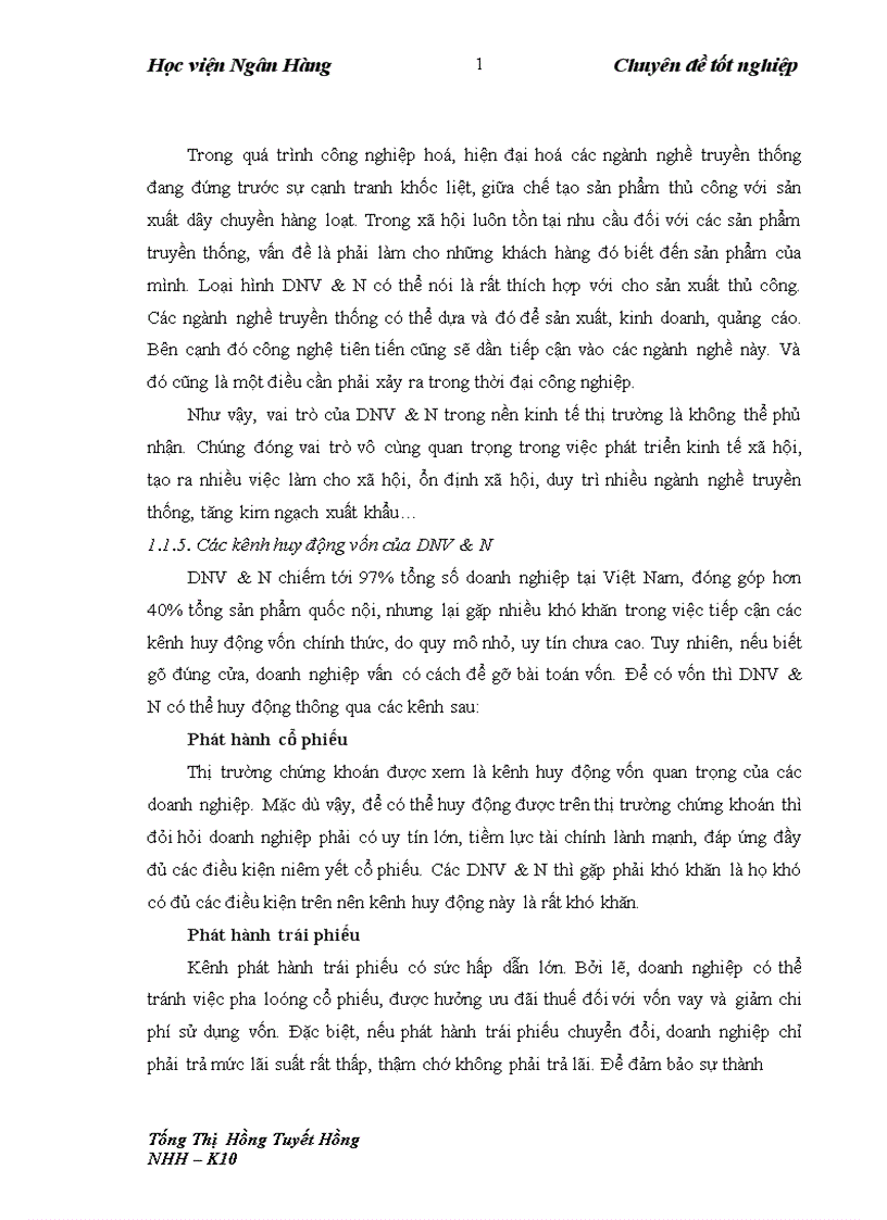 image for page Giải pháp tín dụng ngân hàng phát triển các doanh nghiệp vừa và nhỏ tại NHNNo&PTNT chi nhánh Bắc Hà Nội