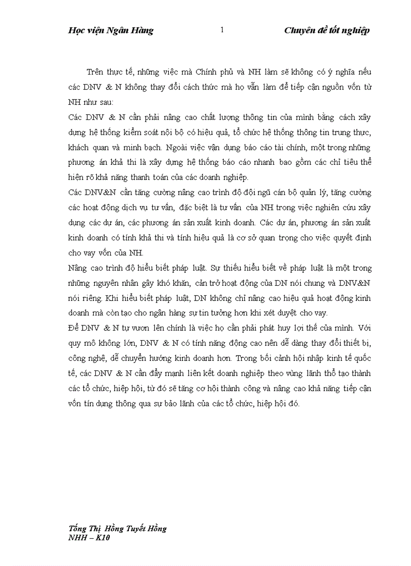 image for page Giải pháp tín dụng ngân hàng phát triển các doanh nghiệp vừa và nhỏ tại NHNNo&PTNT chi nhánh Bắc Hà Nội