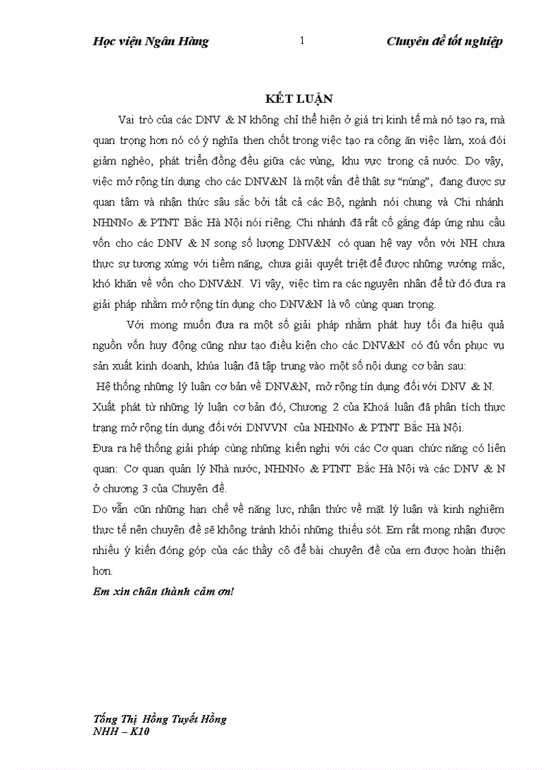 image for page Giải pháp tín dụng ngân hàng phát triển các doanh nghiệp vừa và nhỏ tại NHNNo&PTNT chi nhánh Bắc Hà Nội