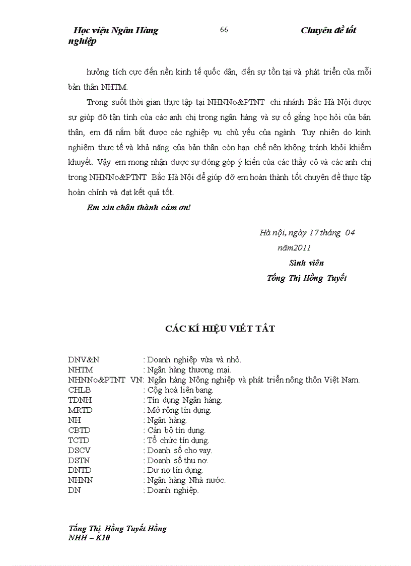 image for page Giải pháp tín dụng ngân hàng phát triển các doanh nghiệp vừa và nhỏ tại NHNNo&PTNT chi nhánh Bắc Hà Nội