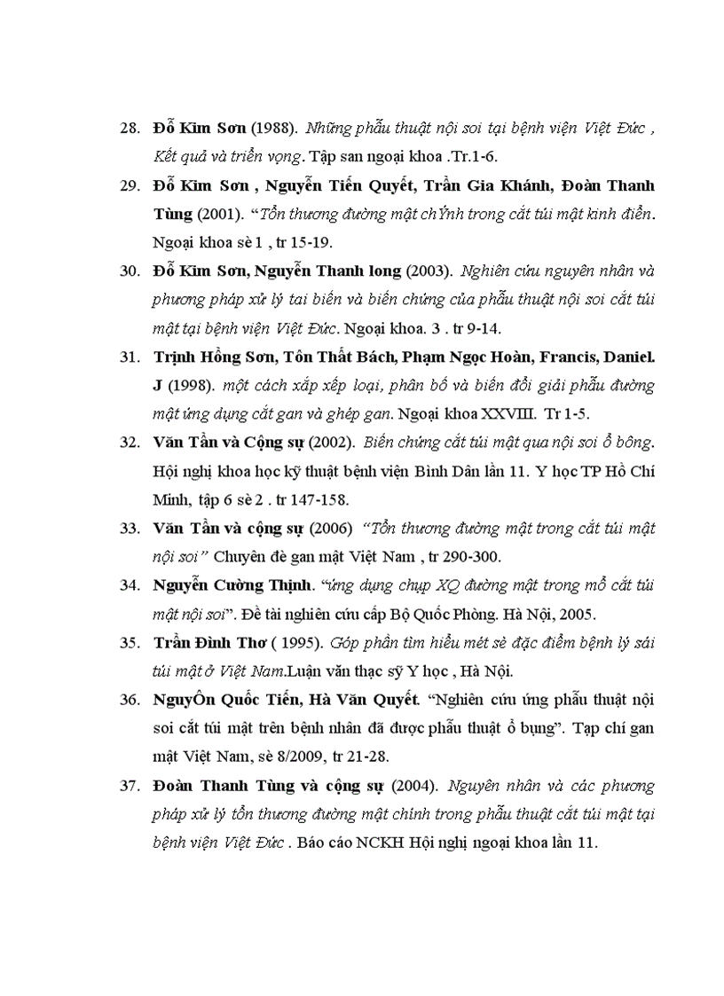 image for page Đánh giá kết quả sớm điều trị phẫu thuật nội soi sỏi đường mật chính tại bệnh viện Việt Đức