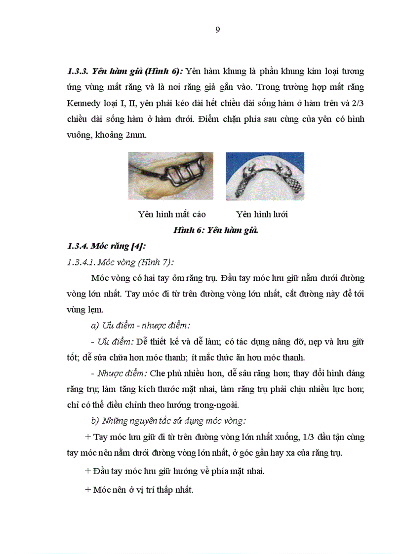 image for page Đánh giá hiệu quả điều trị mất răng loại Kennedy I và II bằng hàm khung