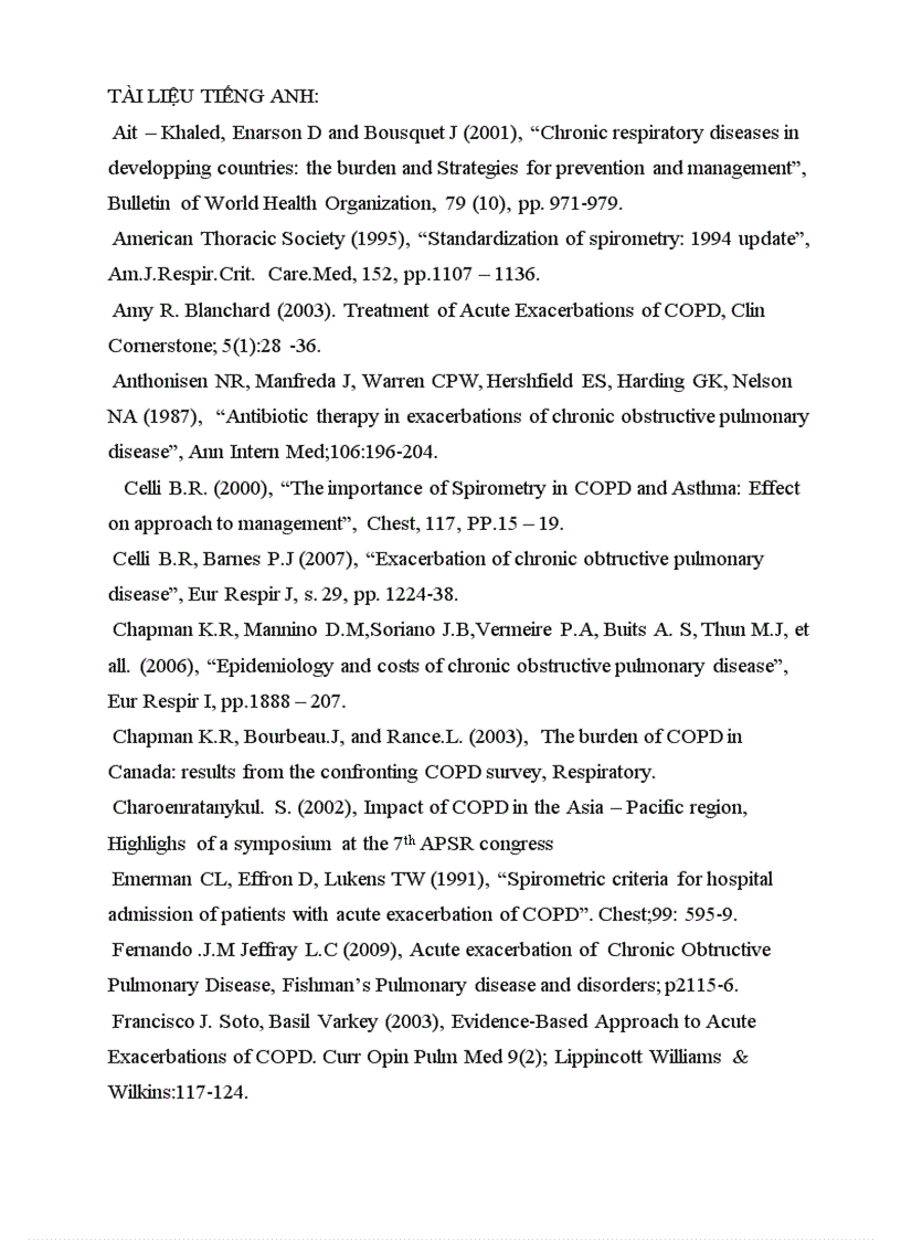 image for page Đánh giá sự thay đổi PaCO2 trong quá trình điều trị Oxy ở Bệnh nhân đợt cấp Bệnh phổi tắc nghẽn mạn tính