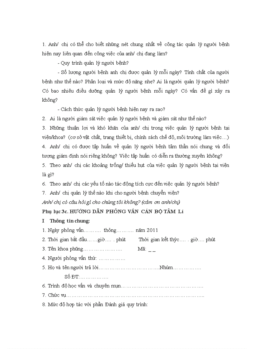 image for page Mô tả thực trạng và một số yếu tố ảnh hưởng đến việc thực hiện quy trình tiếp nhận, điều trị, chăm sóc và quản lý người bệnh tại Viện Giám định Pháp y Tâm thần Trung ương