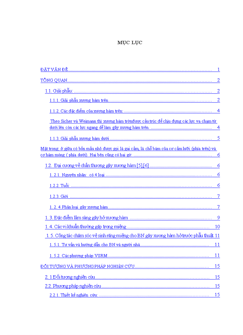 image for page Nhận xét tình trạng vệ sinh răng miệng và đánh giá hiệu quả can thiệp vệ sinh răng miệng cho bệnh nhân gãy xương hàm hở trước phẫu thuật