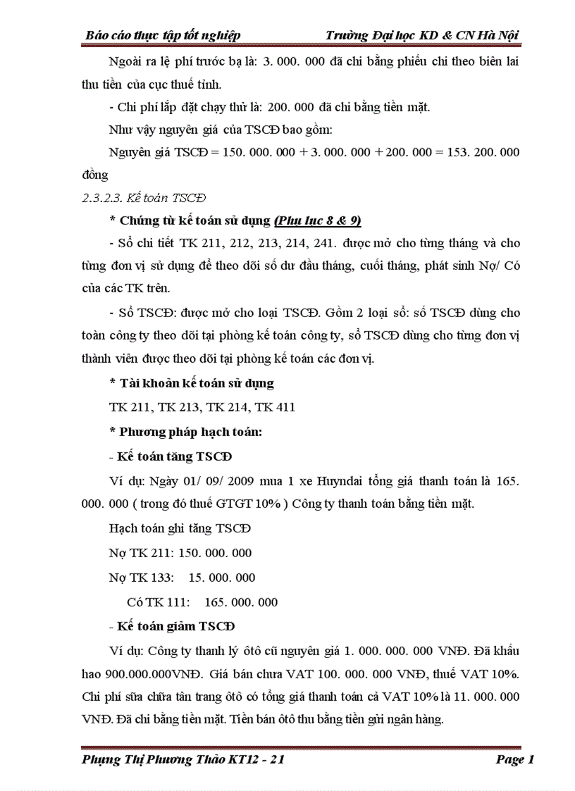 image for page Nghiên cứu tình hình hoạt động kế toán tại Công Ty Cổ Phần Vận Tải Ô tô Phú Thọ