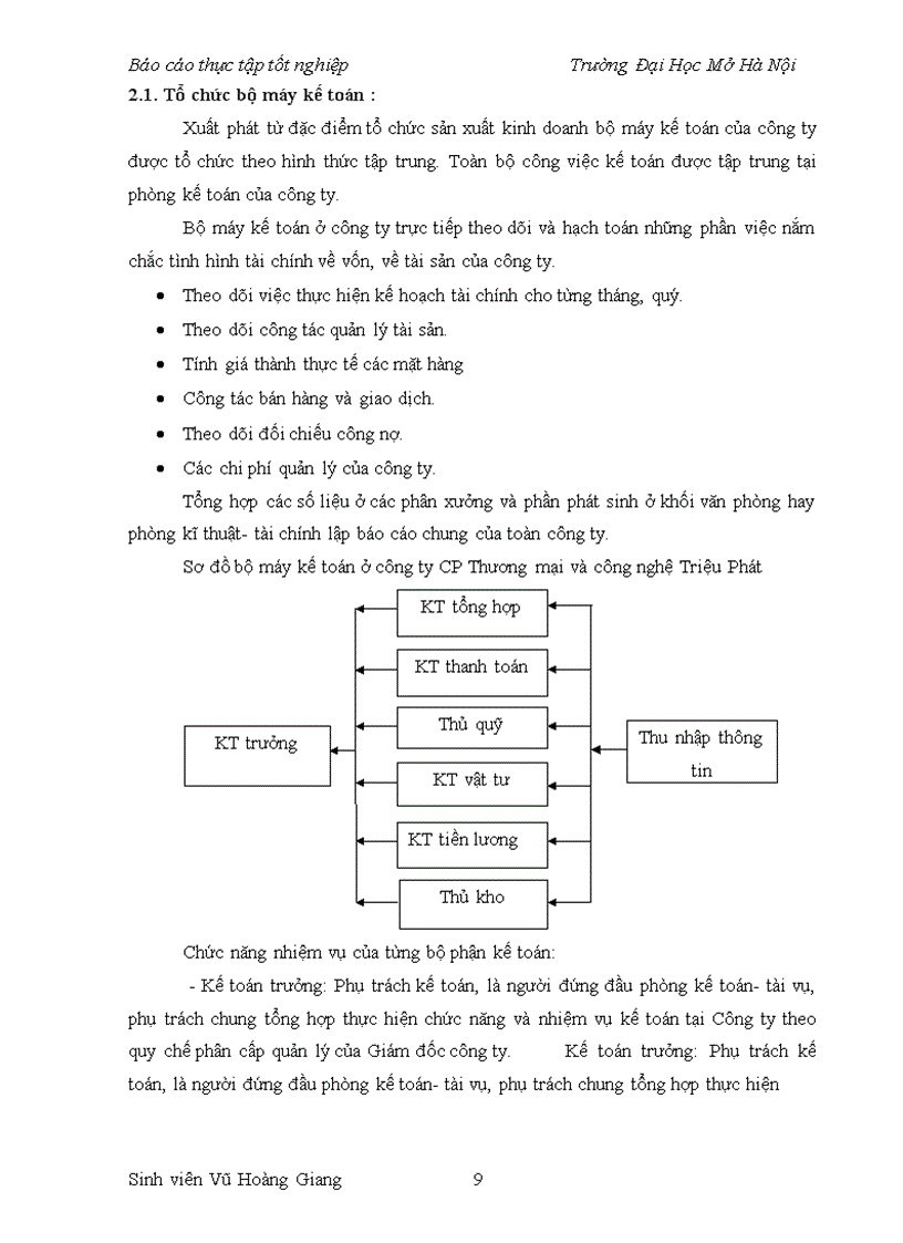 image for page Kế toan tiền lương và các khoản trích theo lương tại Công ty Cổ phần Thương mại và công nghệ Triệu Phát