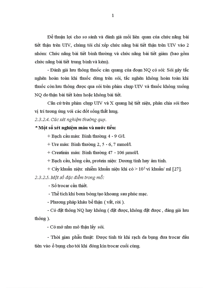 image for page Đánh giá kết quả điều trị sỏi bể thận bằng phẫu thuật nội soi ngoài phúc mạc tại bệnh viện Việt Đức giai đoạn 2006-2010