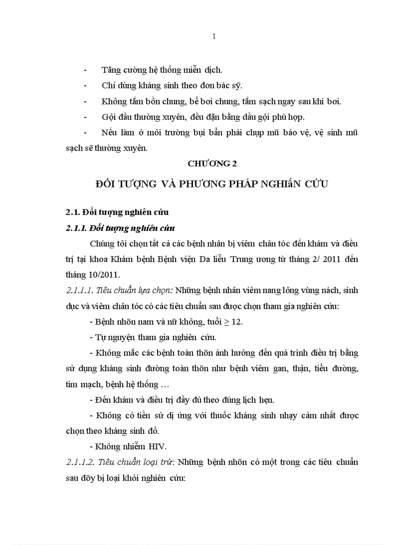 image for page Điều trị bệnh viêm nang lông dựa vào kháng sinh đồ