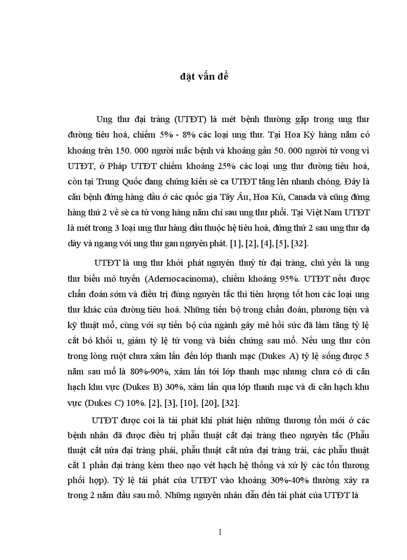 image for page Nghiên cứu kết quả điều trị phẫu thuật ung thư đại tràng tái phát sau mổ tại bệnh viện Việt Đức