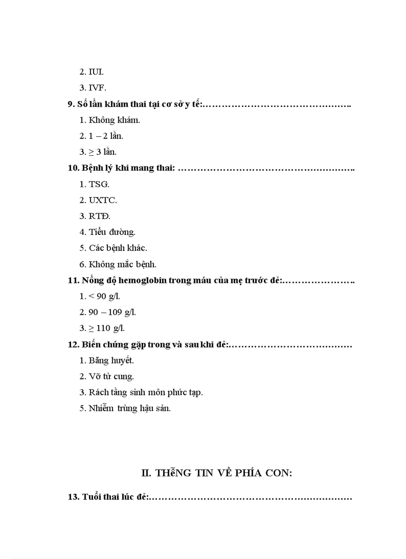 image for page Nghiên cứu một số yếu tố liên quan của mẹ lớn tuổi đẻ con so non tháng tại bệnh viện Phụ sản trung ương trong 4 năm (2007 – 2010)