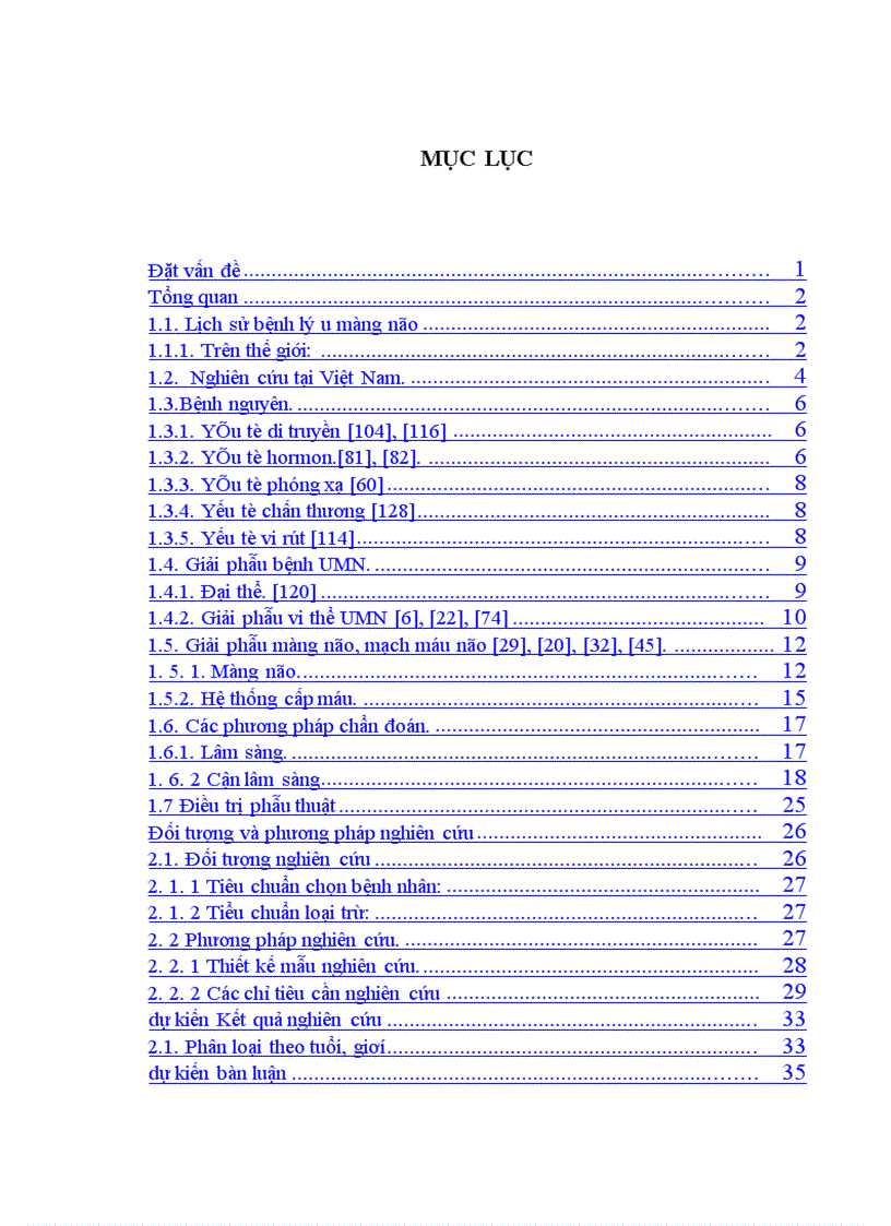 image for page Mô tả điều trị U màng não cạnh đường giữa.