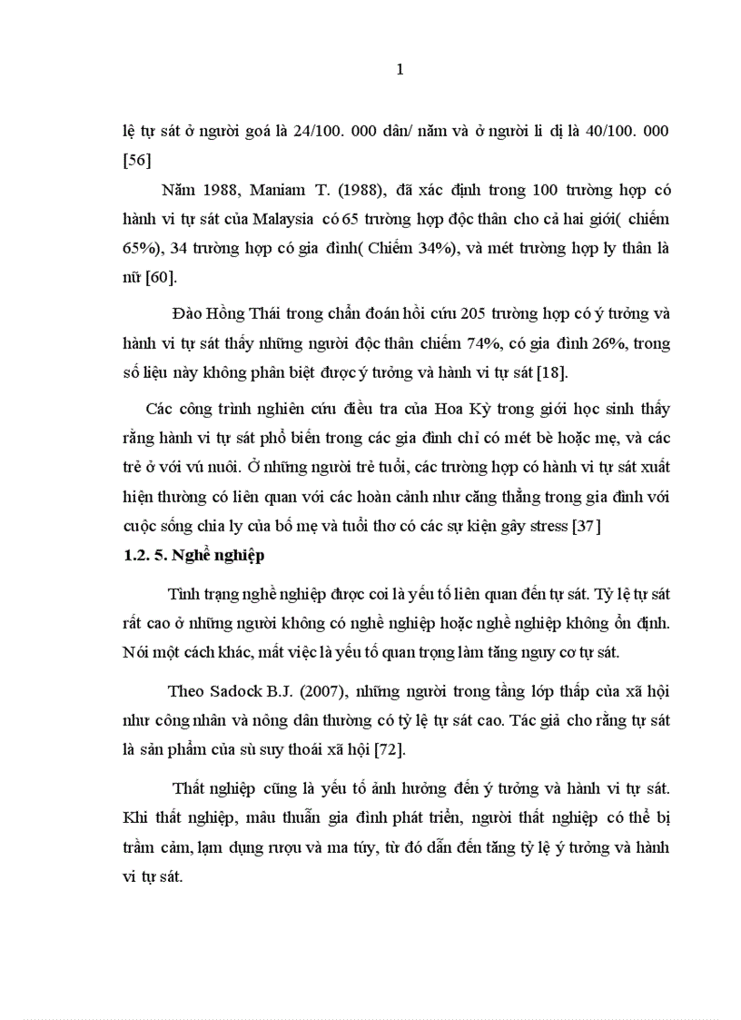 image for page Nghiên cứu ý tưởng và hành vi tự sát ở bệnh nhân rối loạn trầm cảm nặng