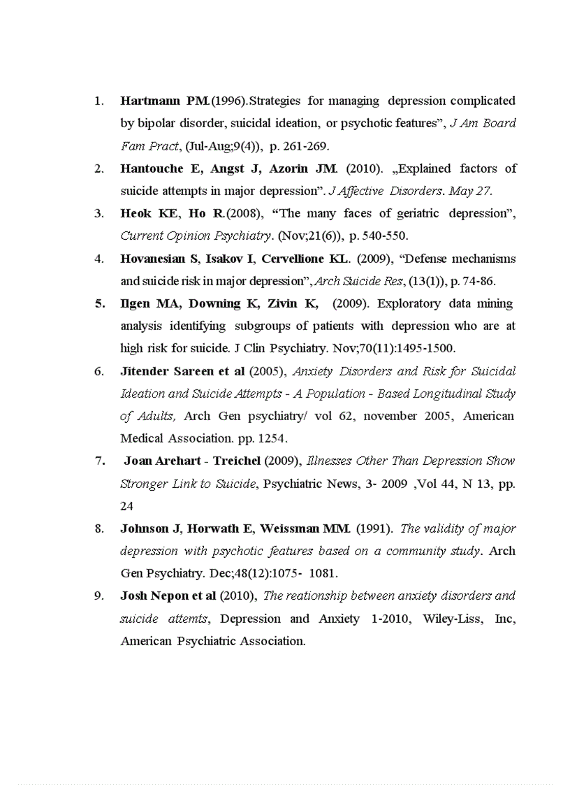 image for page Nghiên cứu ý tưởng và hành vi tự sát ở bệnh nhân rối loạn trầm cảm nặng