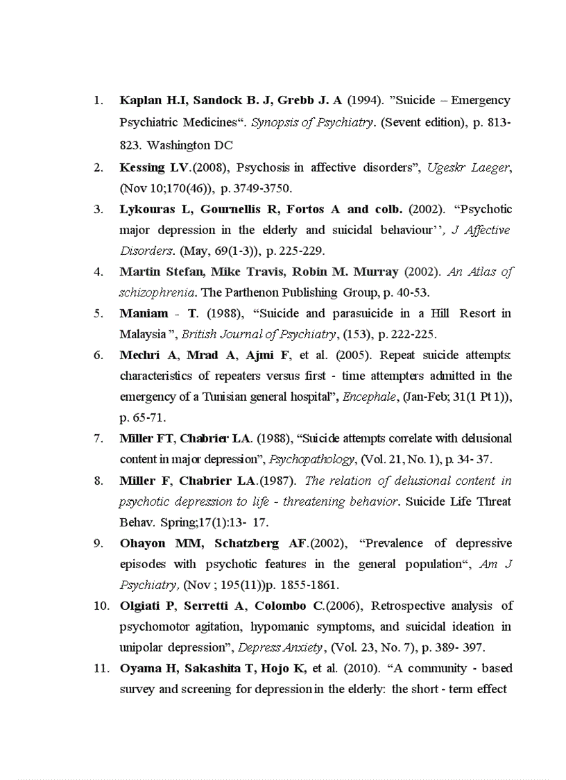 image for page Nghiên cứu ý tưởng và hành vi tự sát ở bệnh nhân rối loạn trầm cảm nặng